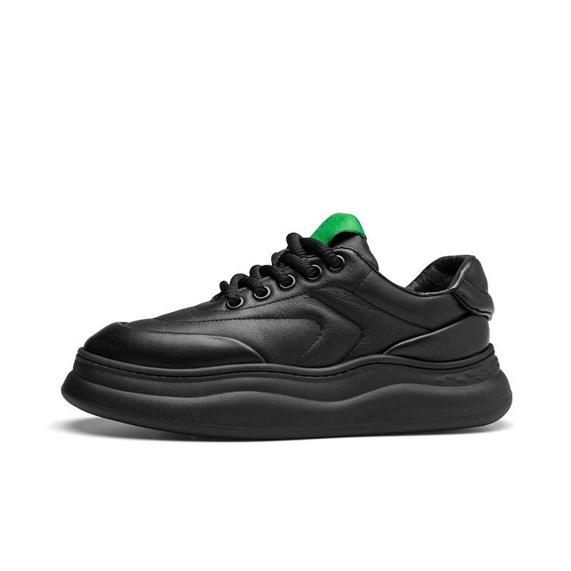 PARDASAUL Cow Leather Low top Skateboard Shoes Men's