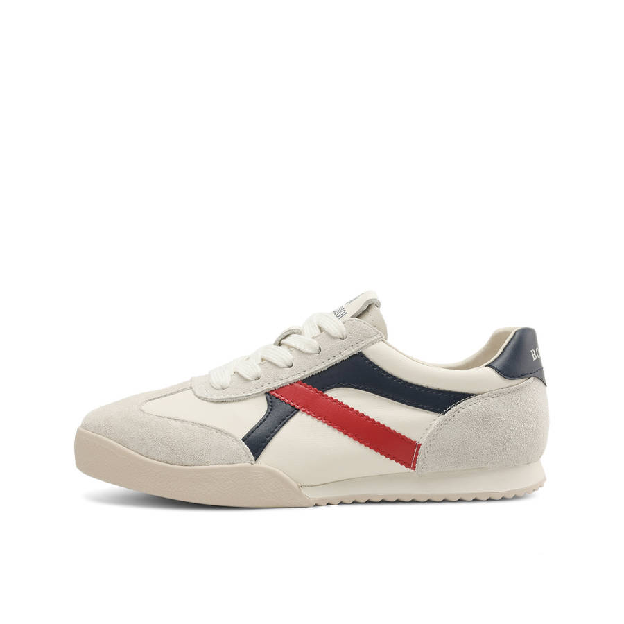 BOERDIQI Cow Leather Breathable Lightweight Breathable And Lightweight Low top Casual Shoes Women's
