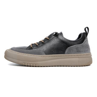 CAIZI Casual Shoes Men's Low Top Black