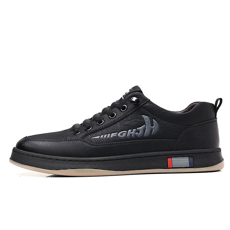 Poitulas Cow Split Leather Casual Shoes Men's