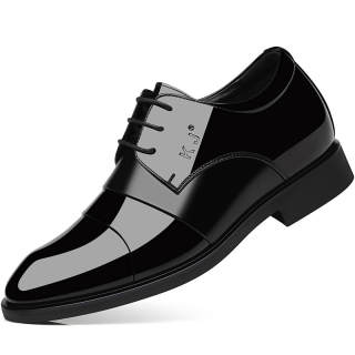 KJ Cow Split Leather Dress Shoes Men's
