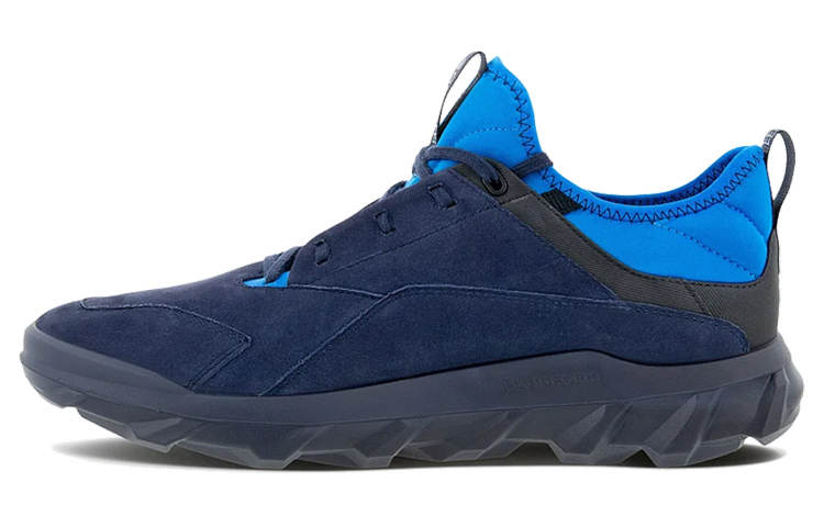Ecco Ecco M Leather Low top Casual Shoes Men's Blue