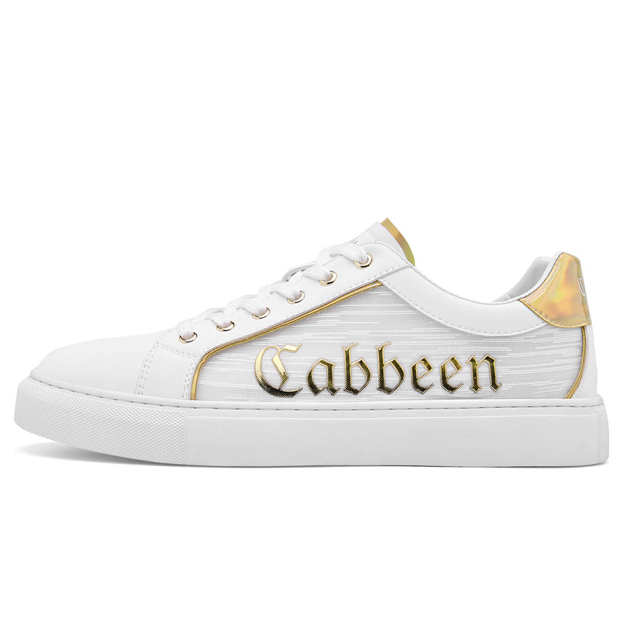 Cabbeen Preppy Style Synthetic Leather Lightweight Breathable Lightweight And Breathable Low top