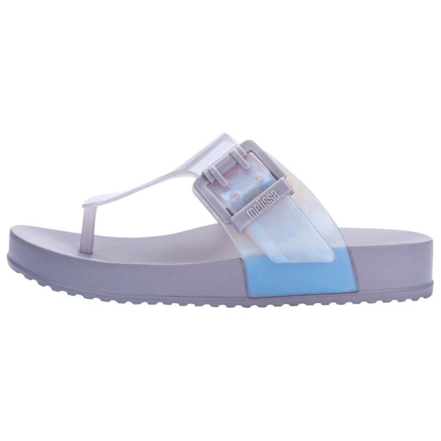 MELISSA Abrasion Resistant Abrasion Resistant Flip Flops Women's Pearlescent Purple