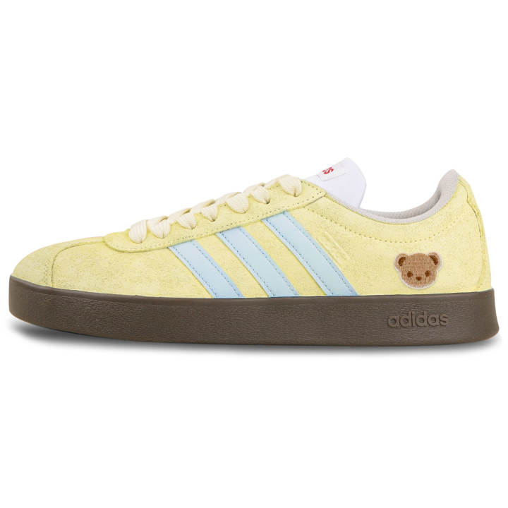 Adidas Adidas VL COURT 2.0 Hugging Bear, Soft Ambient Abrasion Resistant Abrasion Resistant Low top Skateboard Shoes Unisex