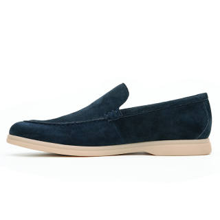 ASTON M.JAZZ Loafers Men's Dark Blue/Dark Gray/Dark Coffee