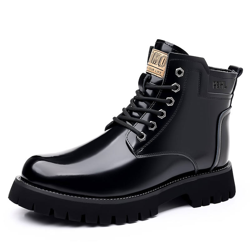 PEHL PEHL Combat Boots Men's Black/Brown