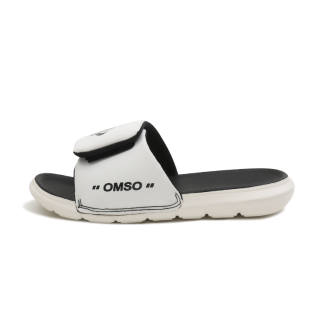 OMSO Slide Slippers Unisex White