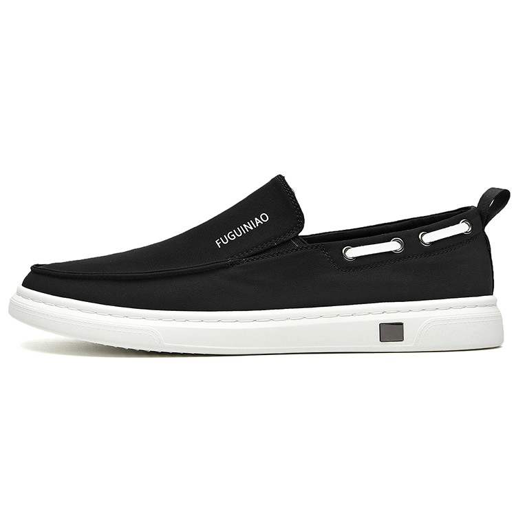 Rich Birds Cushioning Abrasion Resistant Slip Resistant Low top Skateboard Shoes Men's Black