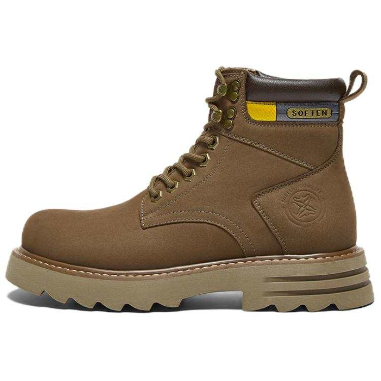 BASTO BASTO Combat Boots Men's Yellow