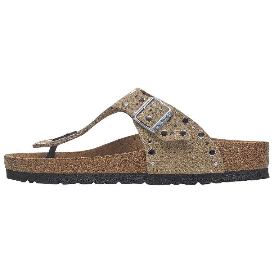 Birkenstock Gizeh EVA Flip Flops Women's Taupe Regular Loose Fit