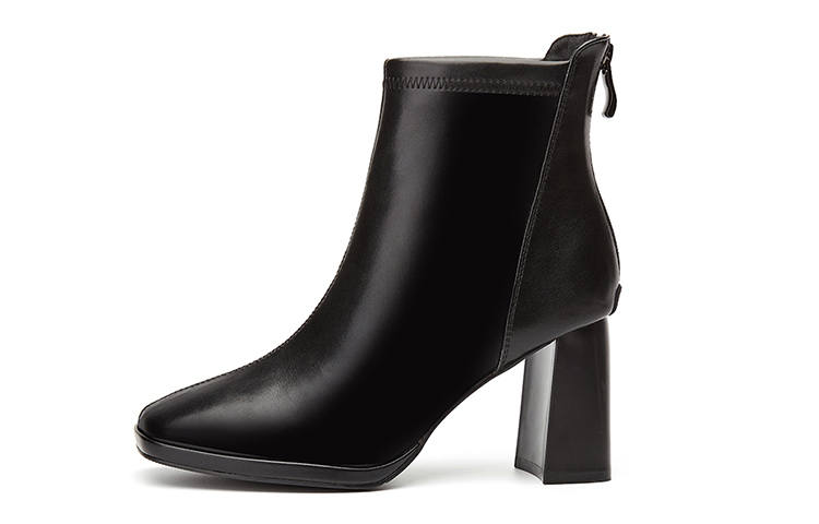 DAPHNE DAPHNE Knee High Boots Women's Black/White