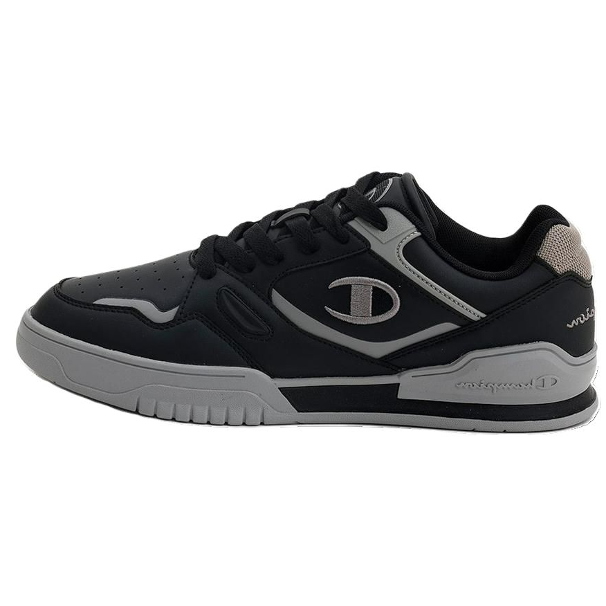 Champion PU Polyurethane Low top Casual Shoes Men's Black/Gray