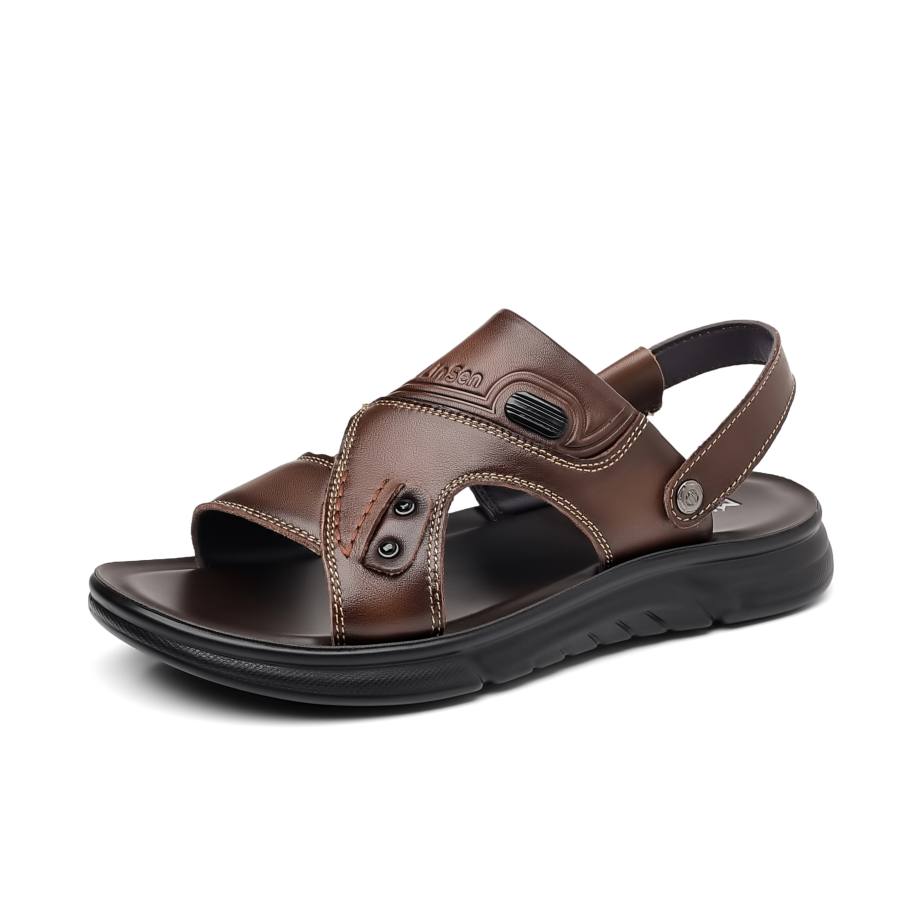 Mulinsen Beach Sandals Men's Black/Brown