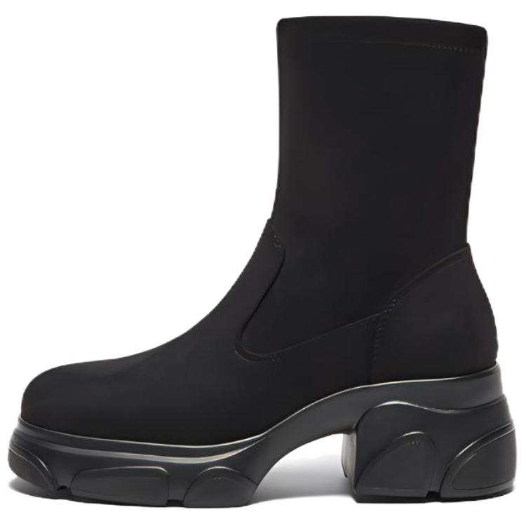 BATA BATA Ankle Boots Women's Solid Color