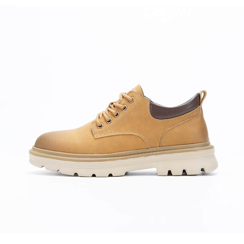 JOSINY Casual Leather Shoes Men's Low Top