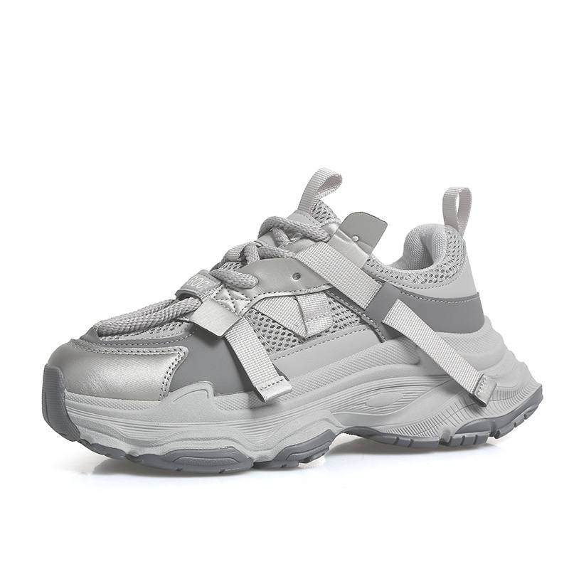 Nrillo Mesh Slip Resistant, Abrasion Resistant, Breathable, Coverage, Balance Low top Chunky Sneakers Women's