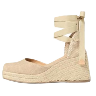 Castañer Wedge Heel High Heels Women's Beige