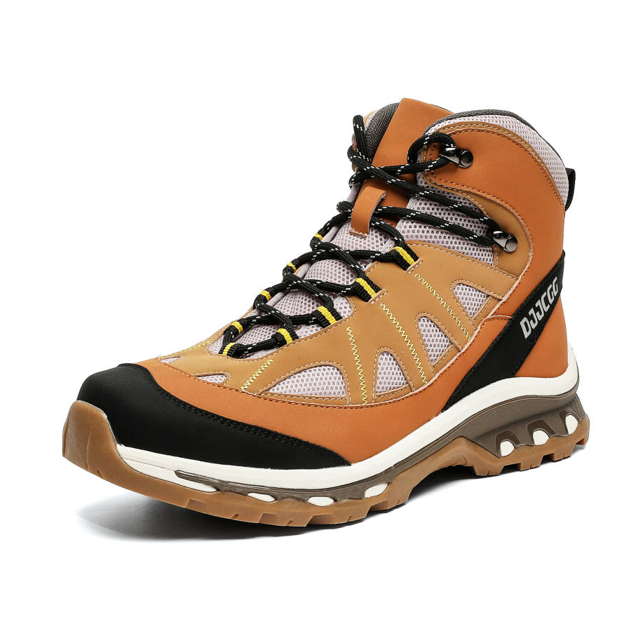 LUNMADENG LUNMADENG Combat Boots Men's Black, Orange