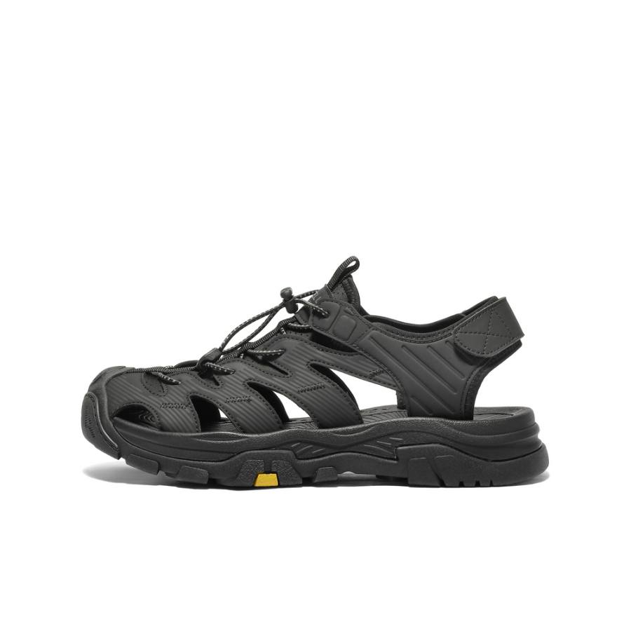 BELLE BELLE Beach Sandals Men's Gray Black