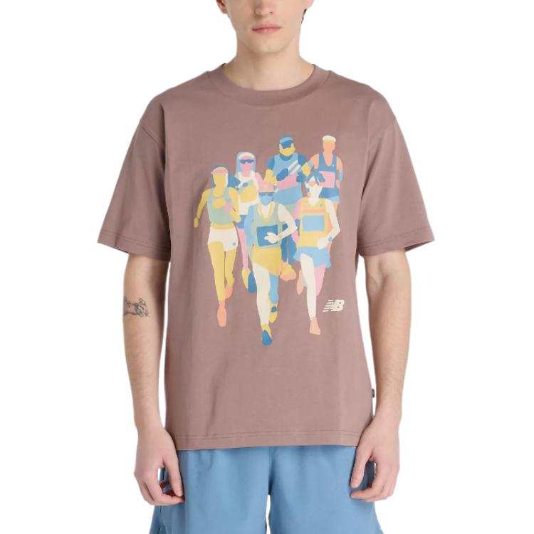 New Balance New Balance T Shirts Men's Earth Contour Crew Neck