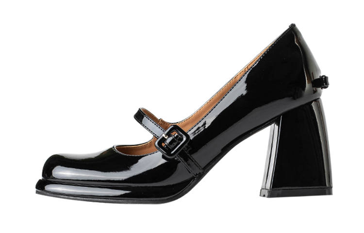 MIAOLV Chunky Heel Mary Jane Shoes 7.5cm Women's