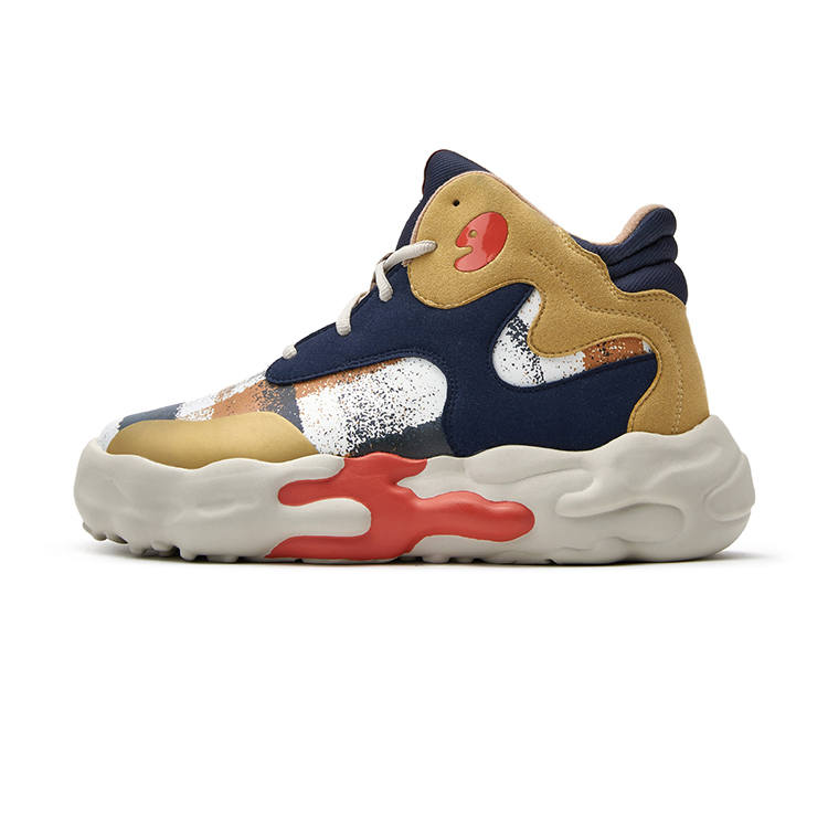 U.IN Painted Travel Shoes Lanzarote 3 Artistic Collection Chunky Sneakers Unisex