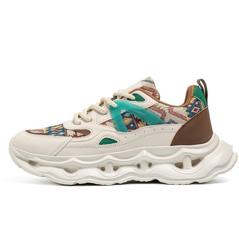 PNKE Abrasion Resistant Height Increasing Abrasion Resistant Height Increasing Low top Chunky Sneakers Men's