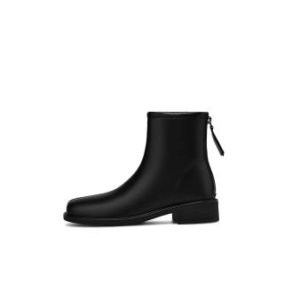 BOERDIQI Top Grain Cow Leather Ankle Boots 3.3cm Women's