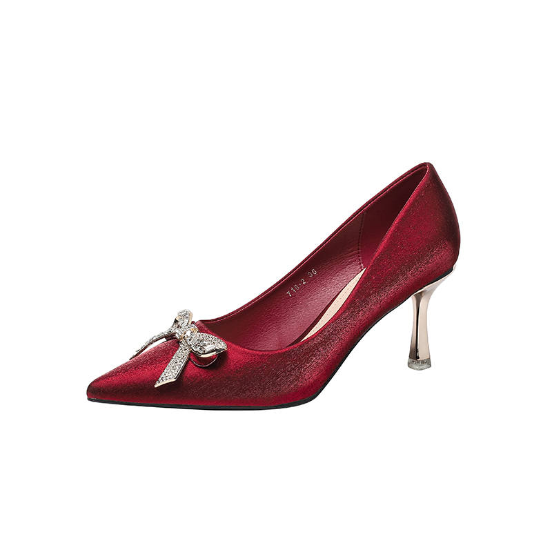 Bamiti Slim Heel High Heels 7cm Women's