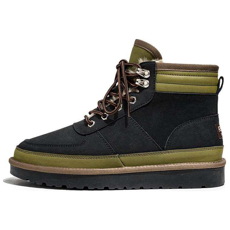ACEMICKY Thermal Abrasion Resistant Slip Resistant Short Snow Boots Men's