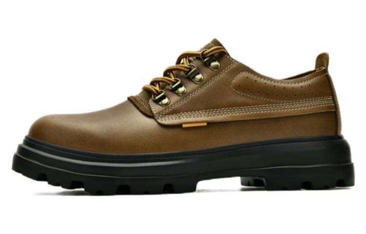 MELLEN Men's Casual Shoes Men's Low Top Khaki/Black/Light Brown