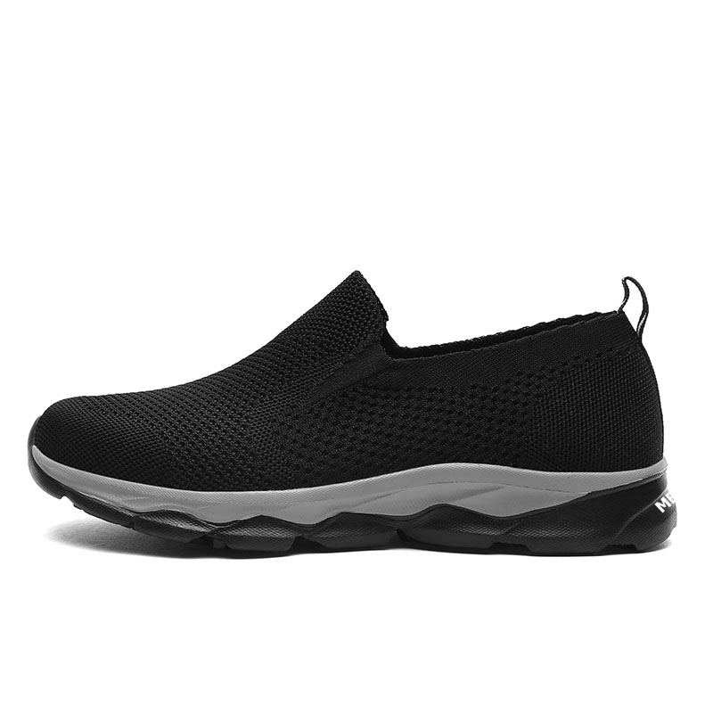 Medd Medd Walking Shoes Men's Low Top Black