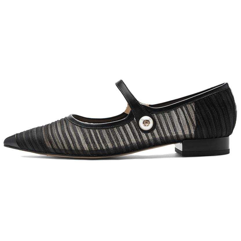 NINE WEST Chunky Heel Mary Jane Shoes 2cm Women's