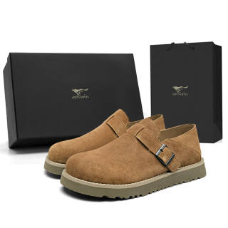 SEPTWOLVES Cow Split Leather Casual Shoes Men's