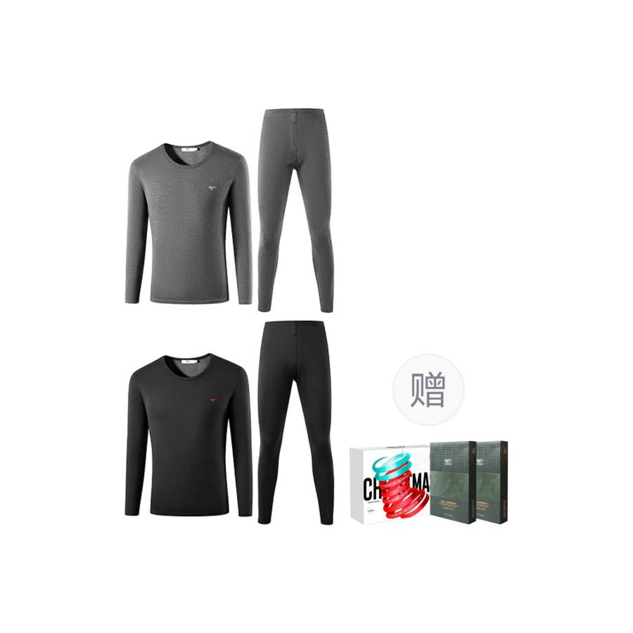 SEPTWOLVES SEPTWOLVES Thermal Set Men's 2 Set+Christmas Box