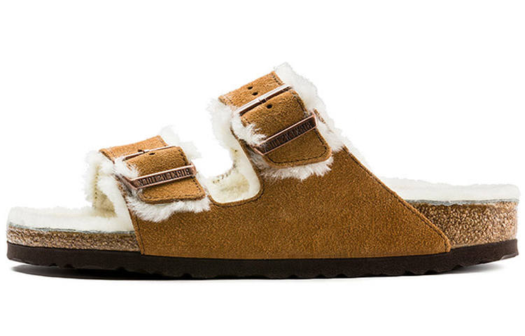 Birkenstock Arizona Shearling 'Mink'