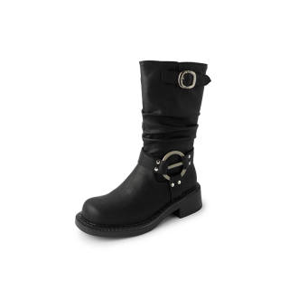 Yeezyy Reezy Cow Leather Ankle Boots 4.5 Cm Women's