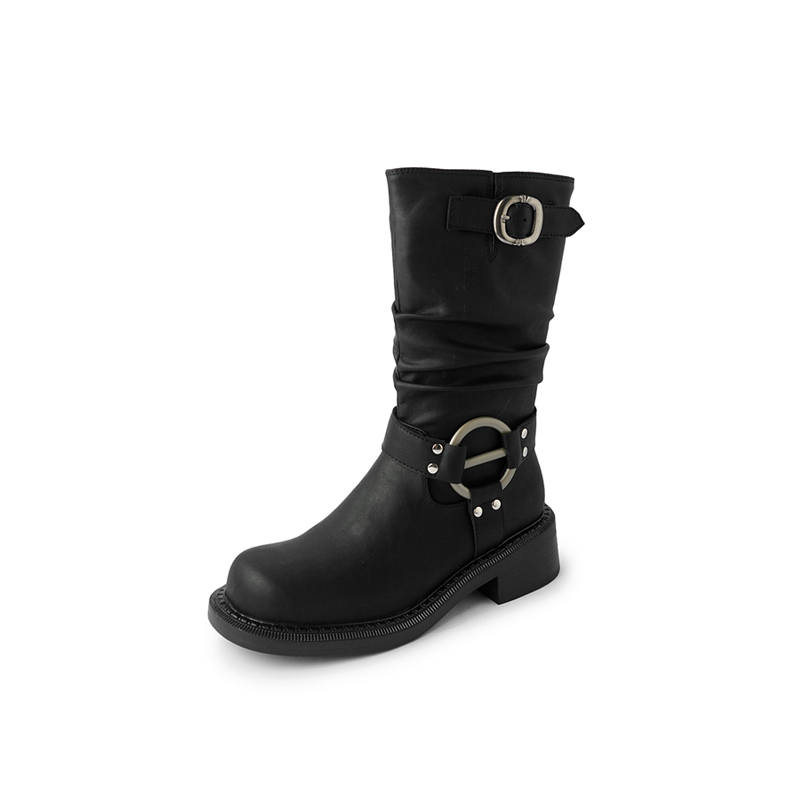 Yeezyy Reezy Cow Leather Ankle Boots 4.5 Cm Women's
