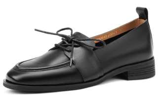 OCCAMAN Women's Casual Shoes Women's Low Top Black/Apricot