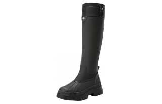 BENEUNDER Rain Boots Women's Tranquil Black/Refreshing Forest Green/Sage Wood Brown