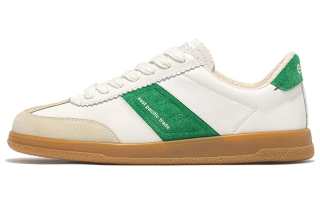 East Pacific Trade Suede Low top Skateboard Shoes Unisex Green White