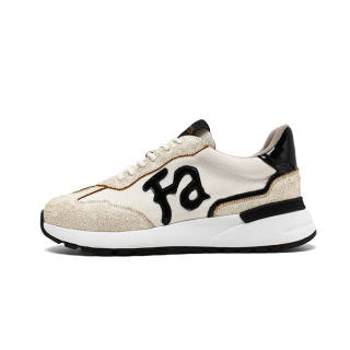 Farris Fabric Breathable Low top Skateboard Shoes Men's Ecru