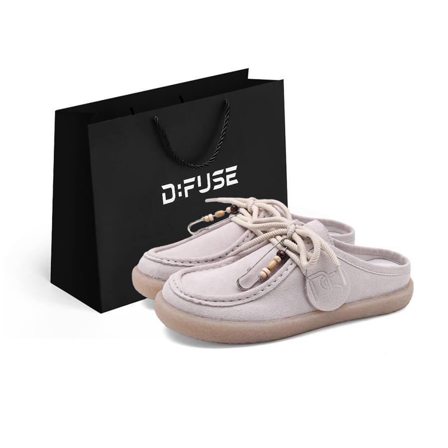 D:FUSE SCANDINAVIA D FUSE SCANDINAVIA Stitching Quiet Abrasion Resistant Quiet Abrasion Resistant Closed Toe Slippers Women's