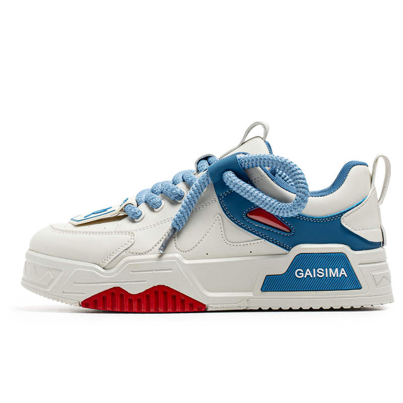 GAISIMA Height Increasing Breathable Height Increasing Breathable Low top Skateboard Shoes Men's