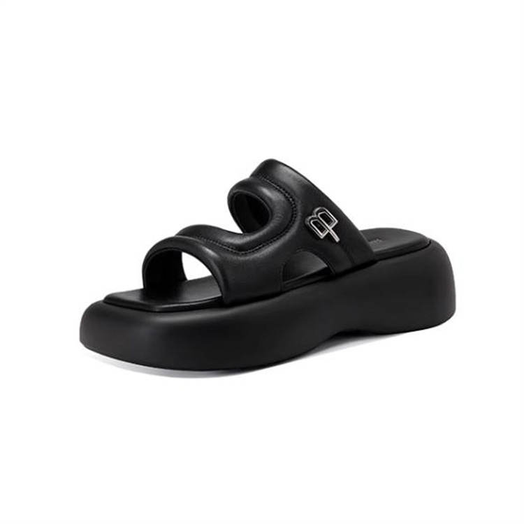 JESSICA SOPHIA PU Polyurethane Abrasion Resistant Abrasion Resistant Slide Slippers Women's