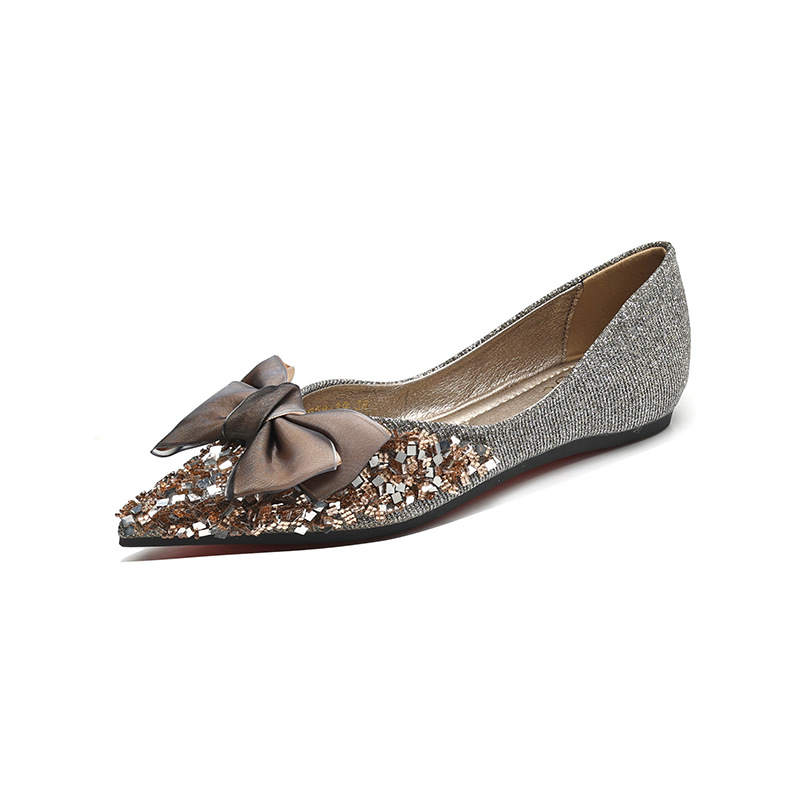 QITUMAUL Satin Casual Shoes Women's