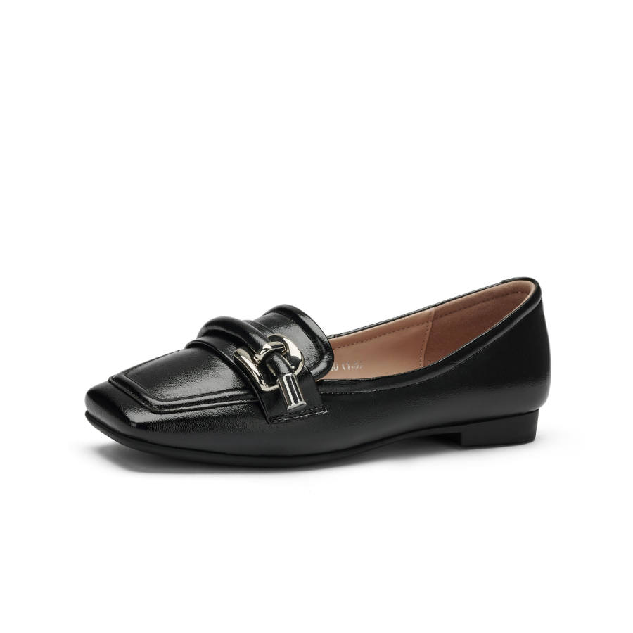 GEMEIQ Loafers Women's Black/Beige/Nude Pink