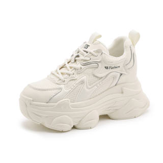 MILANLIANGE Fabric Low top Chunky Sneakers Women's