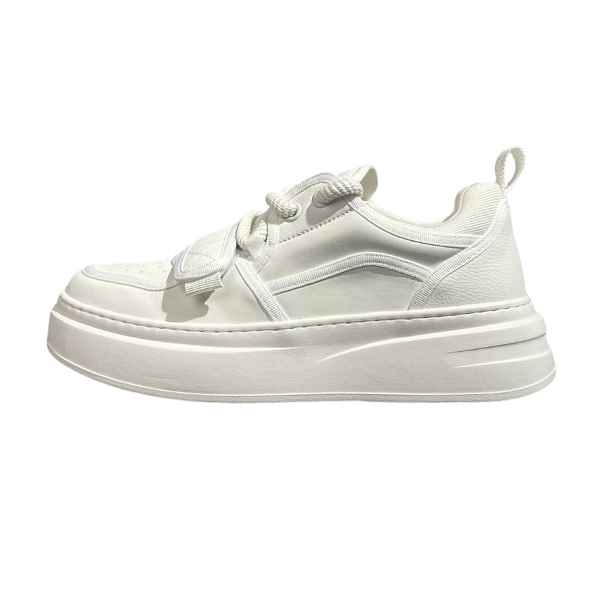 BANASI UCOC x BANASI Fashion Trend Low top Skateboard Shoes Men's White